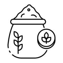 This Paragliding icon is suitable for Transportation, Travel and Tourism, etc