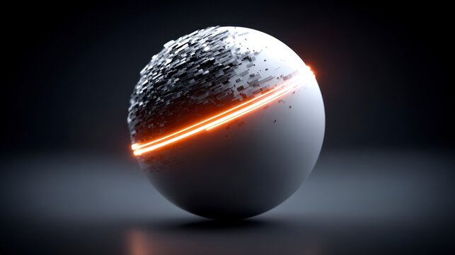 Sphere Orange Rings