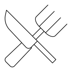 Set Vector Line Icons of Restaurant. Food and drink. Outline Symbol Collection
