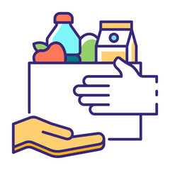 This Helicopter icon is suitable for Transportation, Travel and Tourism, etc