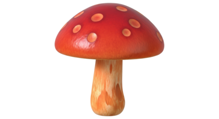 Isolated Mushroom