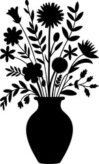 vase with flowers