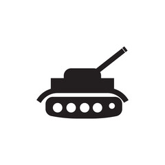 Fototapeta premium military tank icon