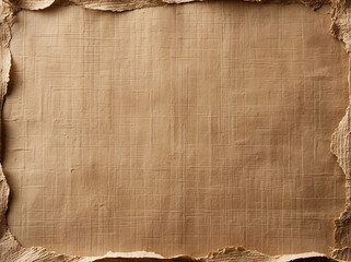 Rough Kraft Paper Texture with Natural Brown and Handmade Feel