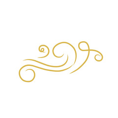 vintage sweep or swirl