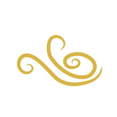 vintage sweep or swirl