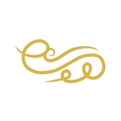 vintage sweep or swirl