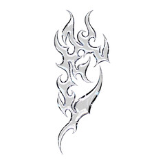 Tattoo Tribal Collection Realistic 3D Renders with Futuristic Tribal Fusion