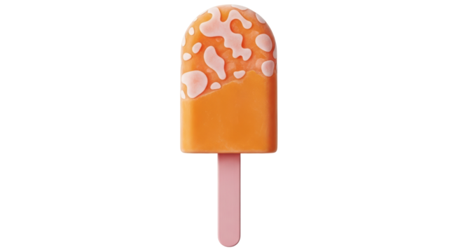 Isolated Ice Cream Pop