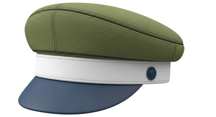 Isolated Military Cap