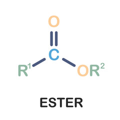 Ester functional group chemical formula