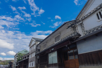 Obraz premium 倉敷美観地区の街並み