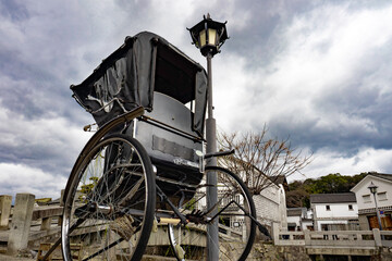 倉敷美観地区の人力車