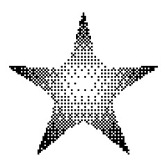 Vector Illustration Star Bitmap
