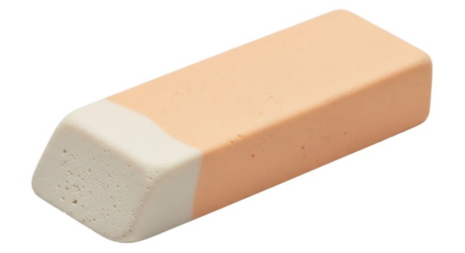 Isolated Rubber Eraser for Correcting Mistakes