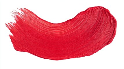 Red paint arc resembles a flamenco dancer's skirt, invoking International Artist Day and World Color Therapy Week