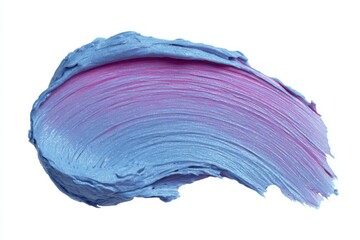 A mesmerizing swirl of periwinkle and mauve paint conjures whispers of Holi celebrations and abstract expressionism dreams