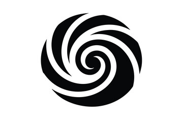 candy swirl vector icon  