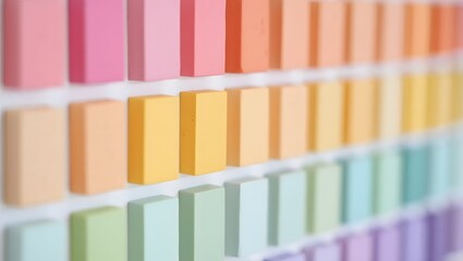 Pastel color palette guide for interior design and home decor color scheme ideas