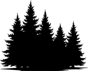 Obraz premium Tree Nature Besign, forest graphic, vector