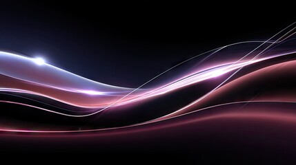 Naklejka premium Abstract design with flowing lines and vibrant colors.