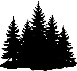 Obraz premium Tree Nature design, forest graphic, vector 