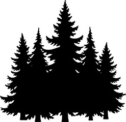 Obraz premium Tree Nature design, forest graphic, vector 