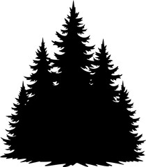Obraz premium Tree Nature design, forest graphic, vector 