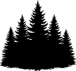 Fototapeta premium Tree Nature design, forest graphic, vector 