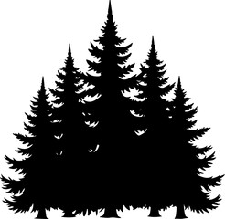 Obraz premium Tree Nature design, forest graphic, vector 
