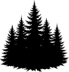 Obraz premium Tree Nature design, forest graphic, vector 