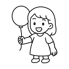 happy children's day illustration