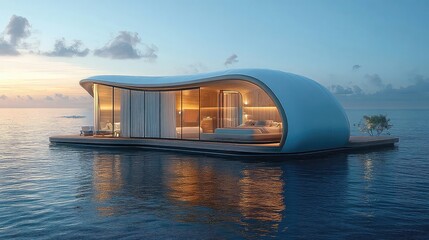 Unique floating hotels featuring aquatic platforms, sustainable design, luxurious accommodations, innovative marine architecture, eco-conscious amenities, and breathtaking waterfront experiences.