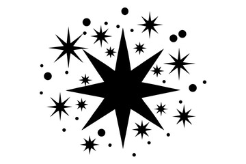 vector illustration of a snowflake