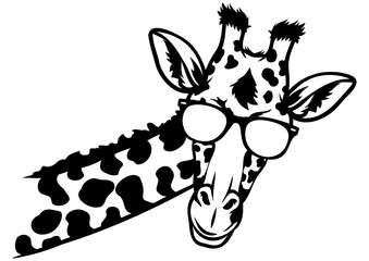 Peeking Giraffe © ABCLab