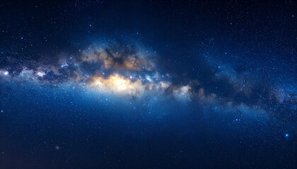 Fototapeta premium Milky Way Galaxy Night Sky.