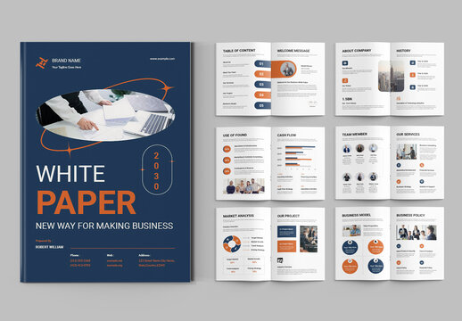 White Paper Template Layout