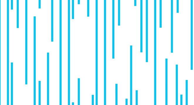 Minimalist vertical blue lines pattern on white background