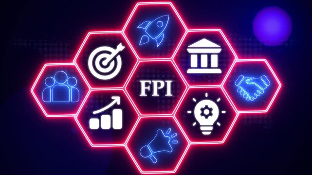 FPI &ndash; Foreign Portfolio Investment and Financial Market Strategy Animation