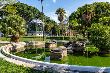 Praca Da Republica, Republic Park at Belem do Para, Brazil