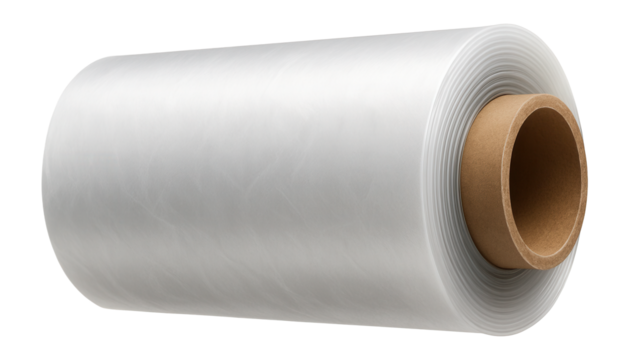 Puncture-resistant greenhouse film for protecting plants in a windy residential area.