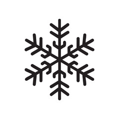 Obraz premium Classic snowflake design suitable for winter decorations and crafts