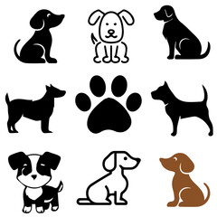 baby dog vector images