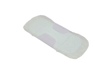 Sanitary Pad Isolated for Feminine Hygiene Use