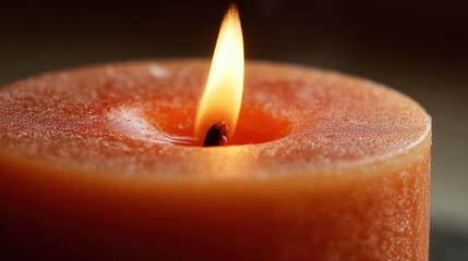Close-up of a burning candle (4)