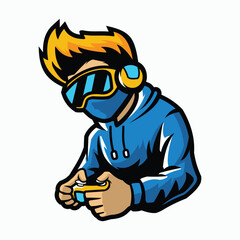 game logo , vector, game icon   white