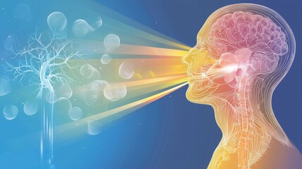 Human physiological responses to changes in light and air pressure 