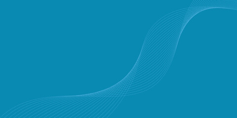 abstract blue wave background