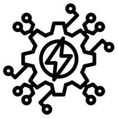 Industry revolution icon in vector illustration