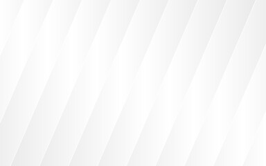 White stripes background. Soft diagonal lines and smooth gradient. Clean minimal layout for business, medical or tech design. Abstract geometric pattern. Vector illustration.